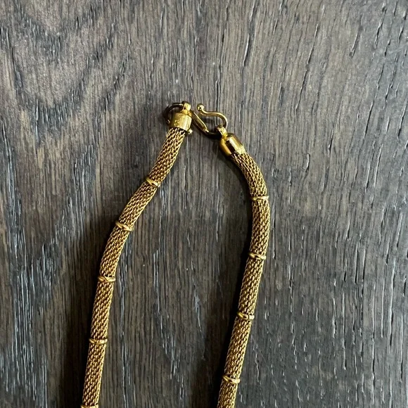 NWOT - Gold plated necklace, earrings and key chain - Picture 4 of 8